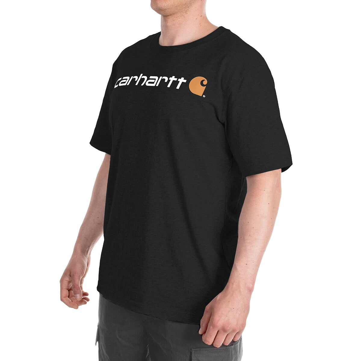 Koszulka T-Shirt Carhartt Core Logo - Black