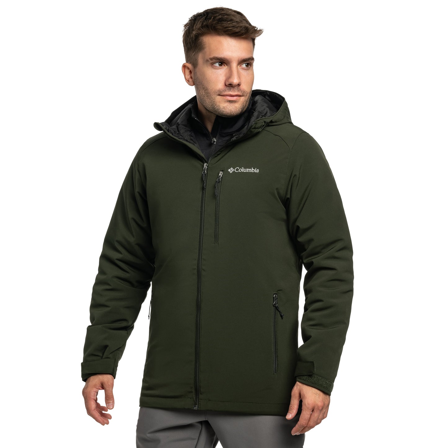 Kurtka Columbia Gate Racer II Softshell - Greenscape