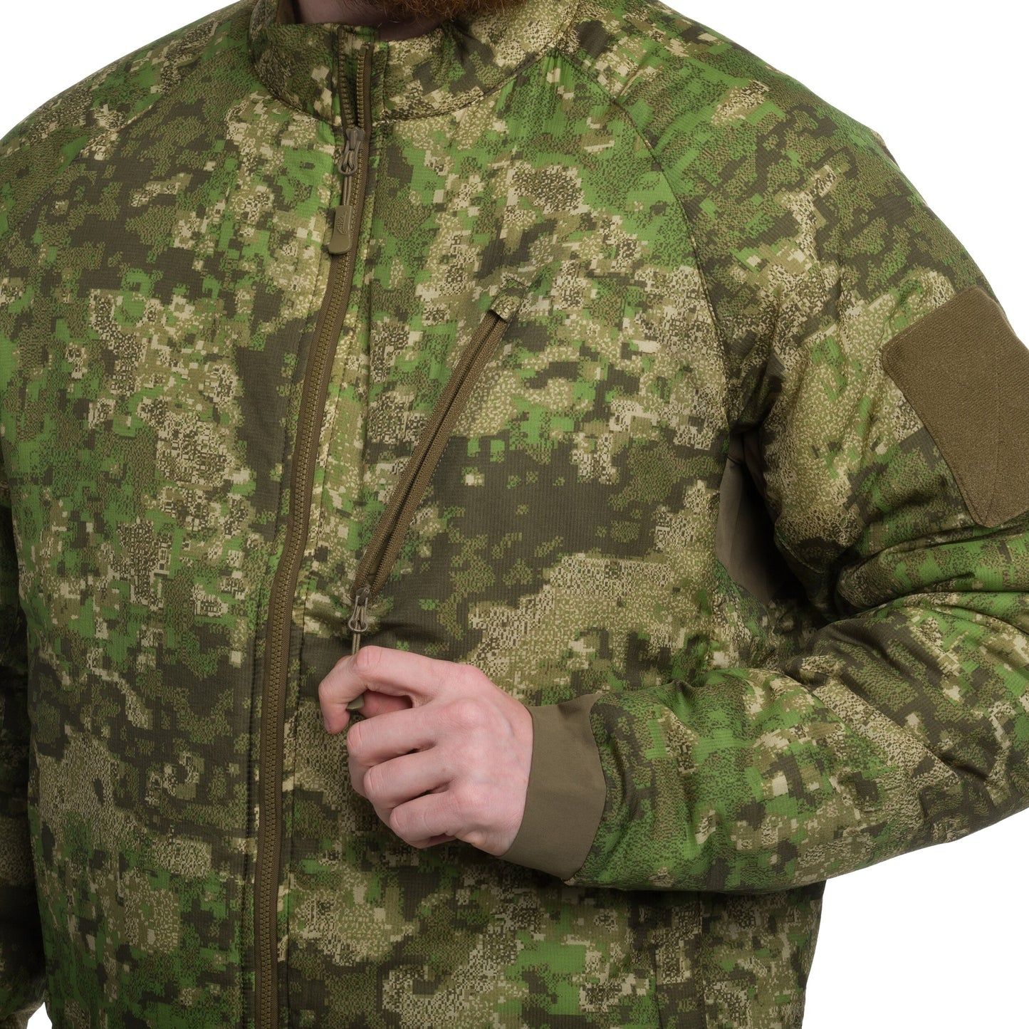 Kurtka Helikon Wolfhound Climashield Apex - PenCott WildWood