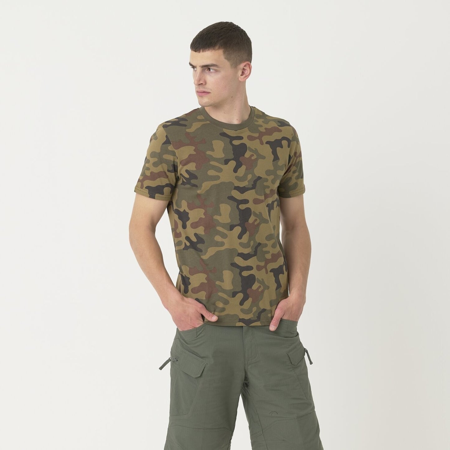 Koszulka T-shirt Helikon - wz.93 Pantera PL Woodland