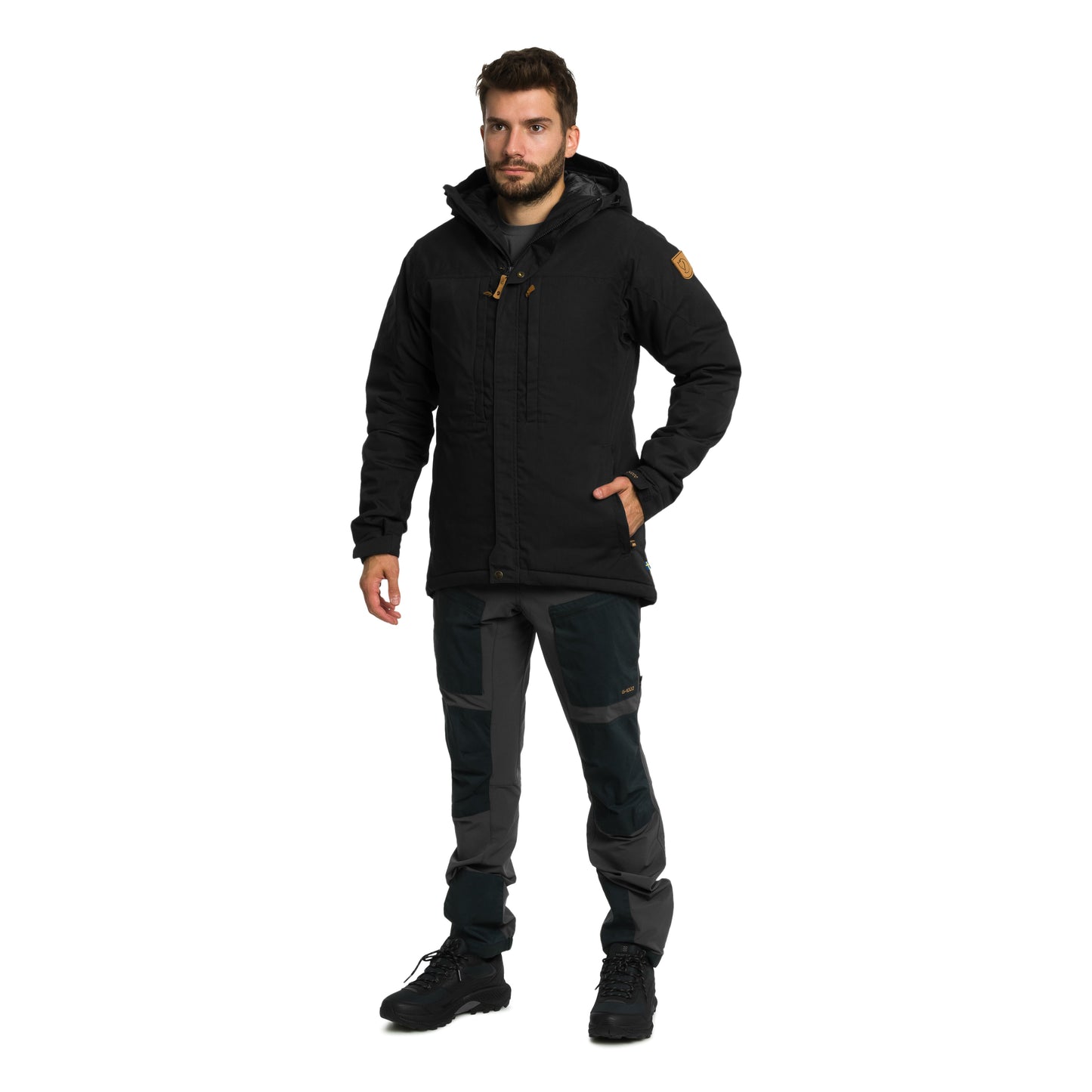 Kurtka Fjallraven Skogso Padded - Dark Grey