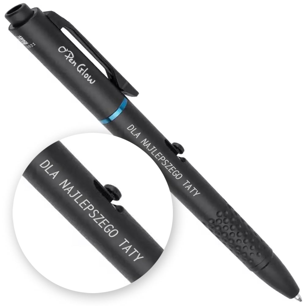 Latarka długopis Olight O'Pen Glow Black - 120 lumenów