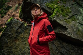 Kurtka damska Helikon Squall Hardshell - Crimson Sky