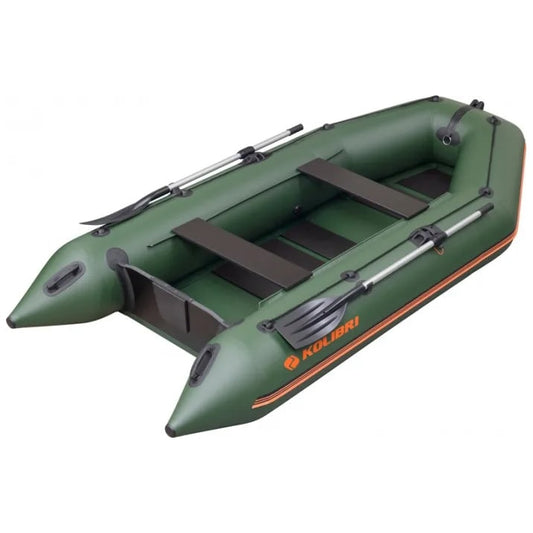 Ponton Kolibri KM-330 z rolowaną podłogą - Green