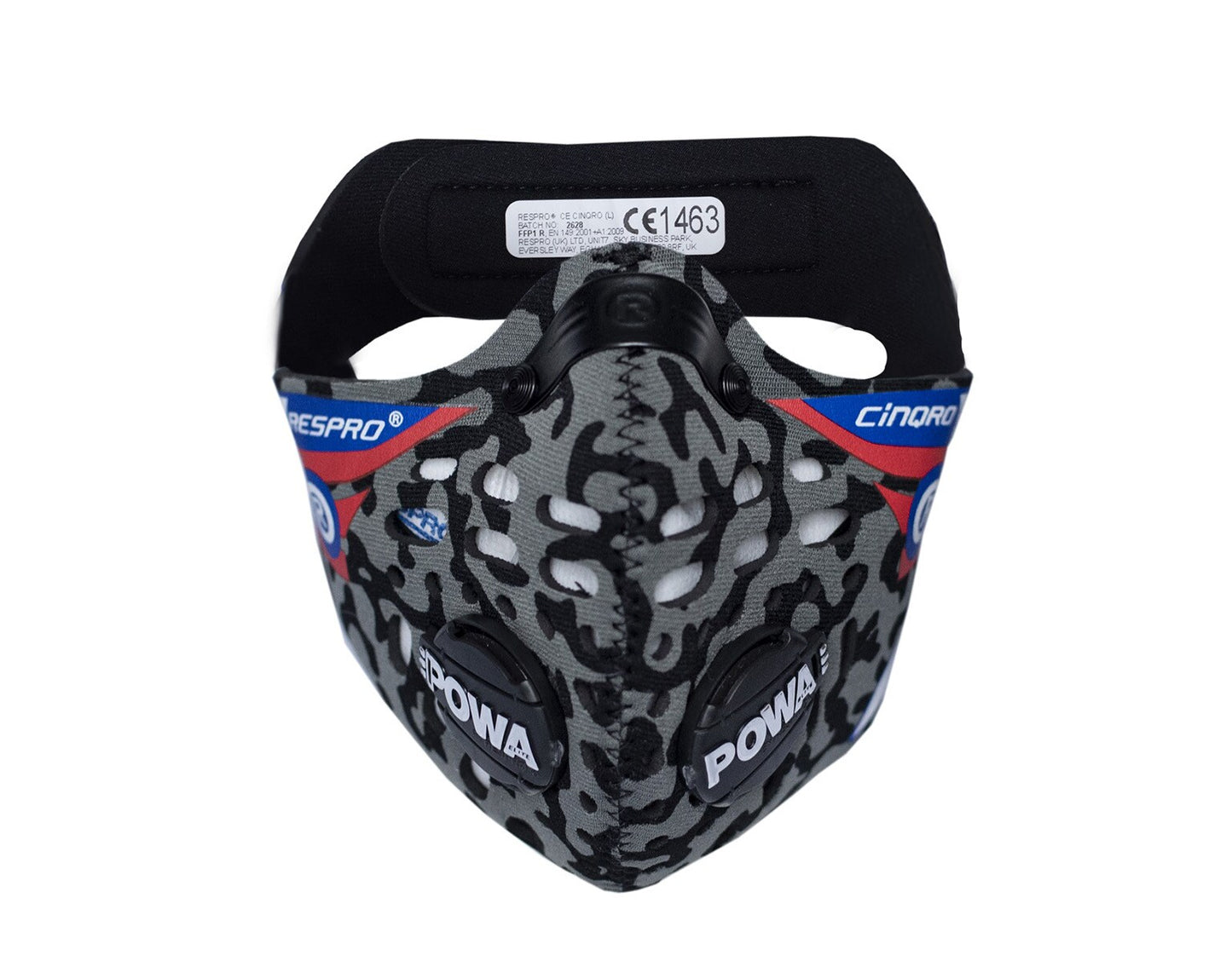 Maska antysmogowa Respro CE Cinqro Camo