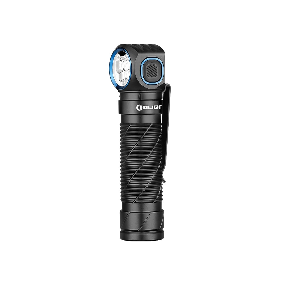 Latarka czołowa i kątowa Olight Perun 3 Black z opaską - 3000 lumenów