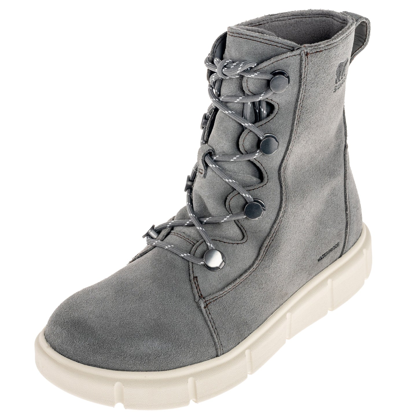 Buty damskie Sorel Explorer III Joan - Quarry/Chalk