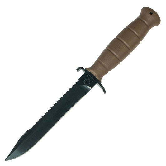 Nóż wojskowy Glock FM81 Flat Dark Earth z piłą
