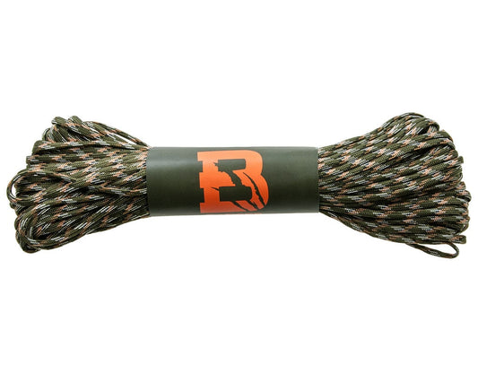Linka spadochronowa Paracord Badger Outdoor 550 30 m - Woodland