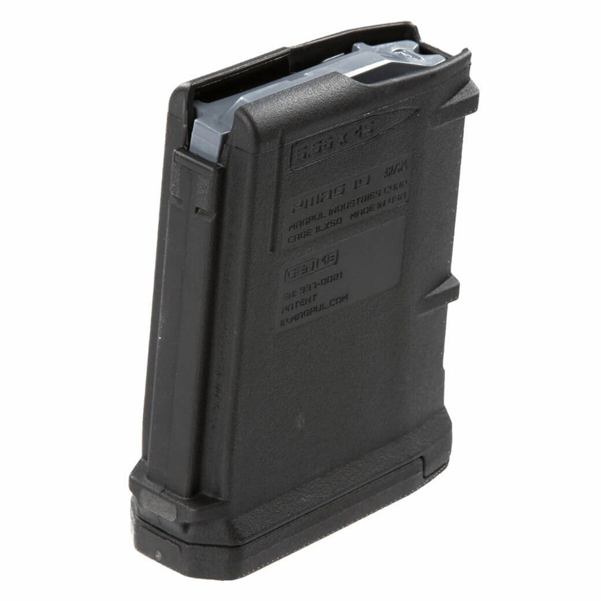 Magazynek 10 nabojowy Magpul PMAG 10 AR/M4 GEN M3 kal. 5.56x45 mm do karabinków AR15/M4/M16/HK416 - Black