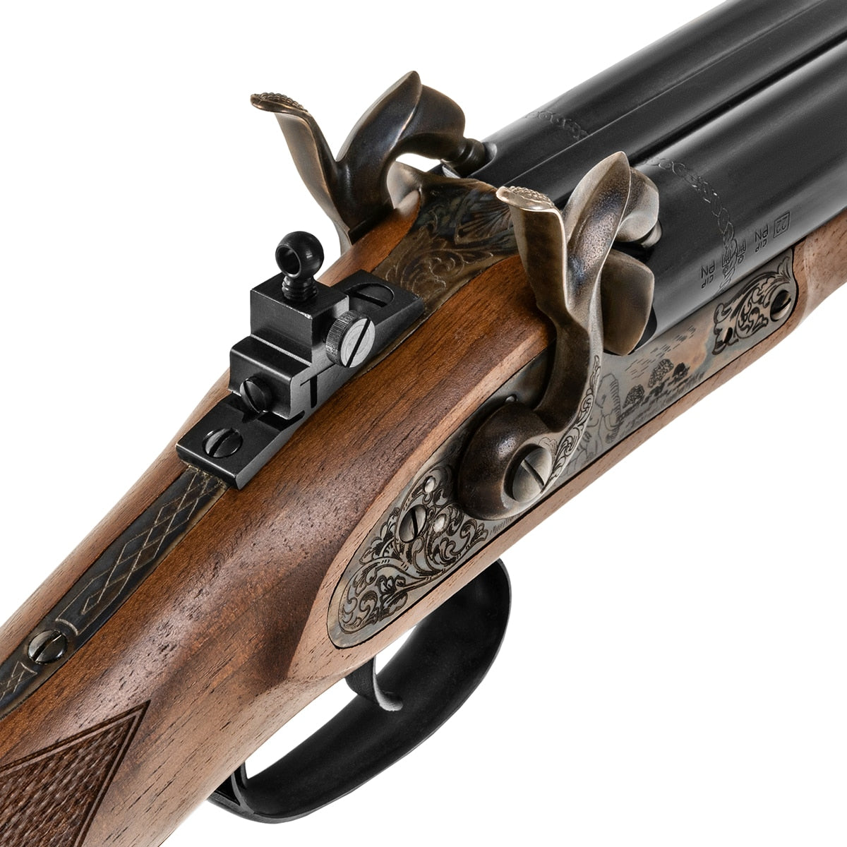 Karabin czarnoprochowy dwulufowy Pedersoli Kodiak Express Ghost .50