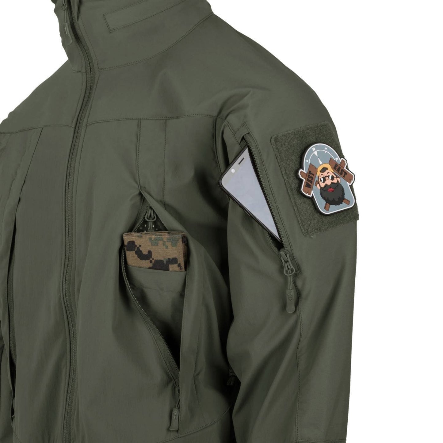 Kurtka Helikon Blizzard StormStretch - Taiga Green