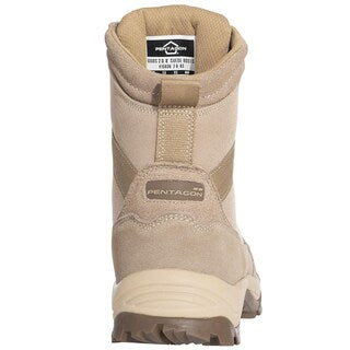 Buty taktyczne Pentagon Odos Suede 8" 2.0 - Coyote