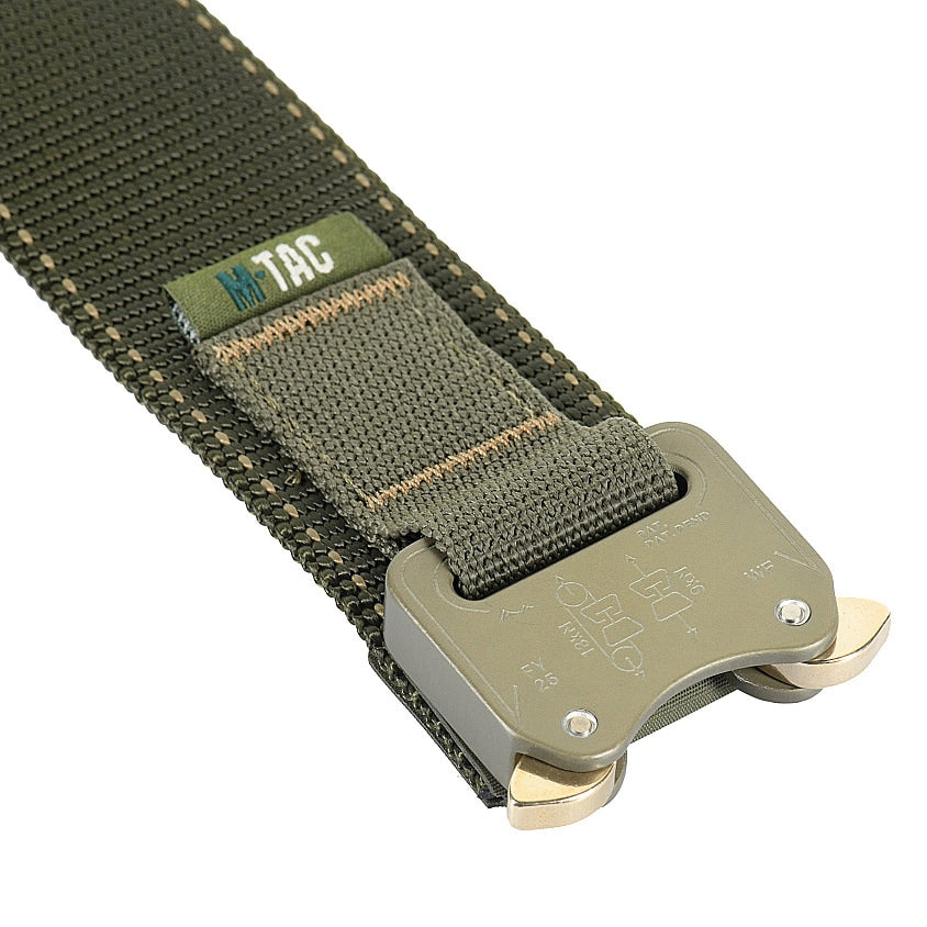 Pas taktyczny M-Tac Cobra Buckle Belt - Ranger Green