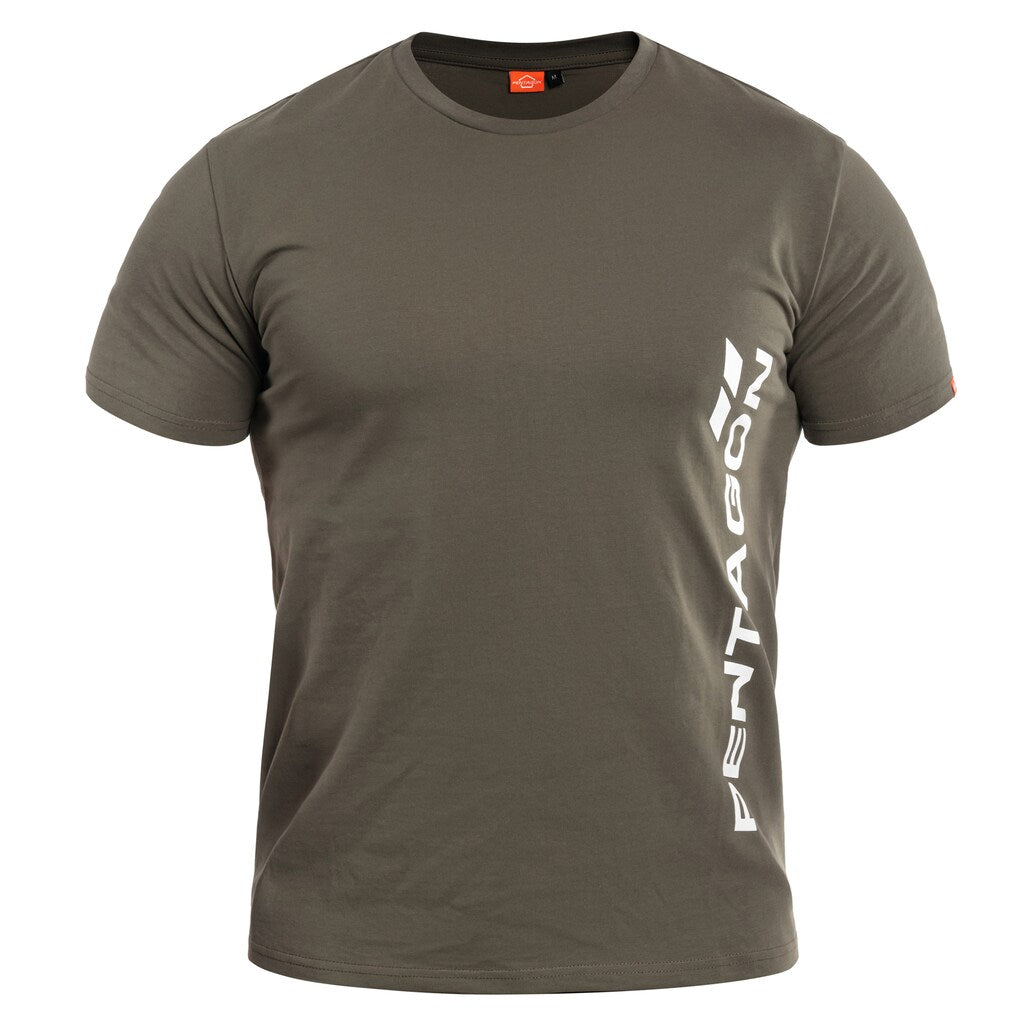 Koszulka T-shirt Pentagon Ageron "Vertical" - Olive