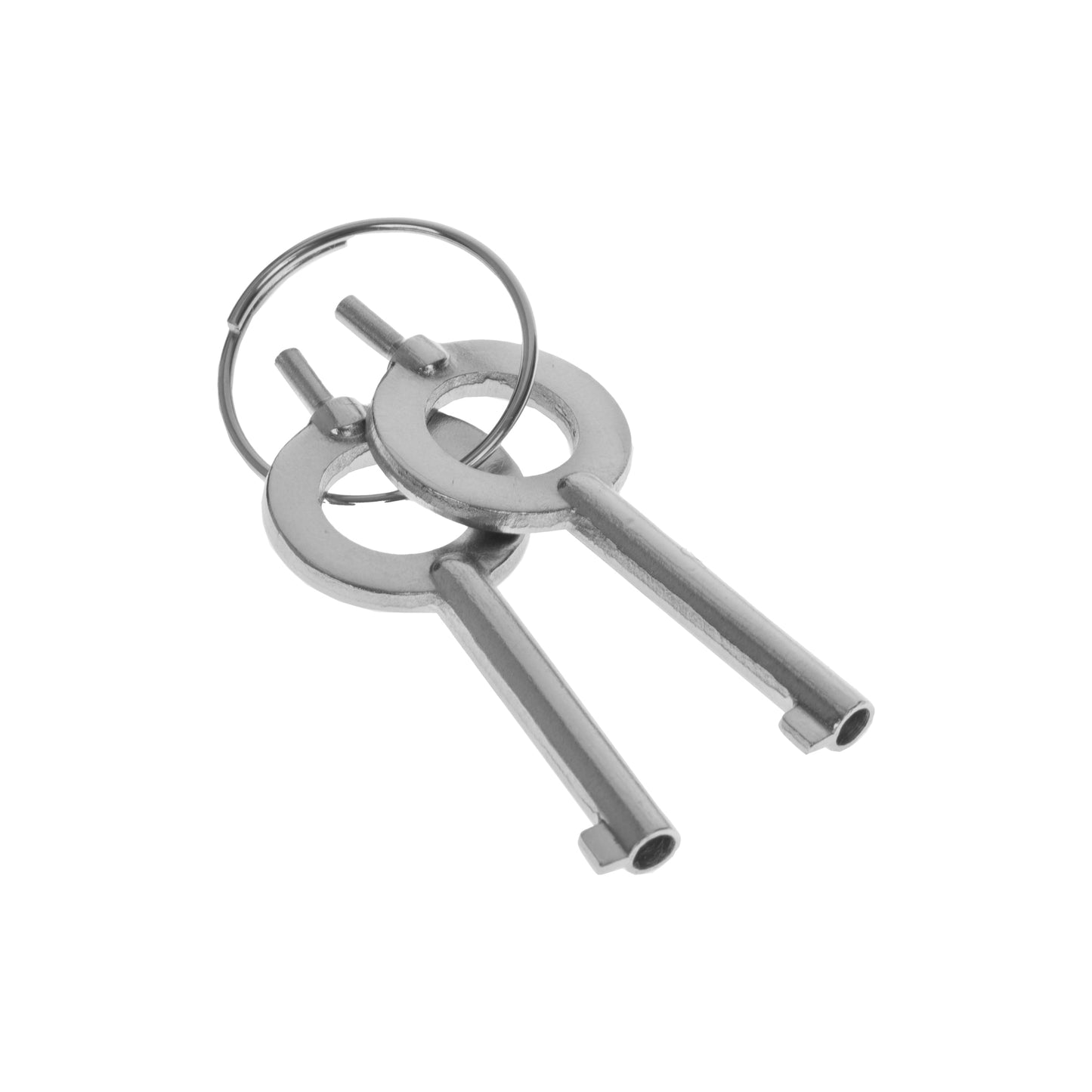 Kajdanki łańcuszkowe GS Double Lock - Silver