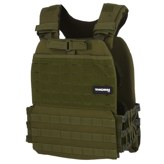 Kamizelka obciążeniowa Thorn+Fit Tactic 20 lb / 9,3 kg - Army Green