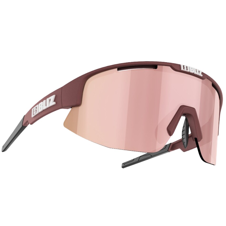 Okulary przeciwsłoneczne Bliz Matrix Small - Matt Burgundy/Brown Rose