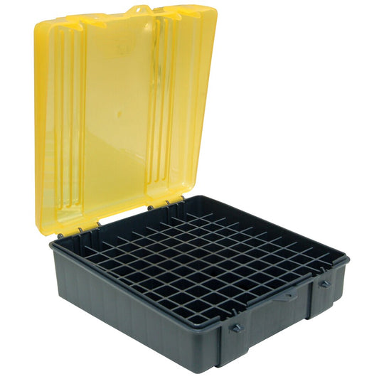 Pudełko amunicyjne Plano kal. 41 Magnum 100 szt. - Dark Grey/Transparent Amber