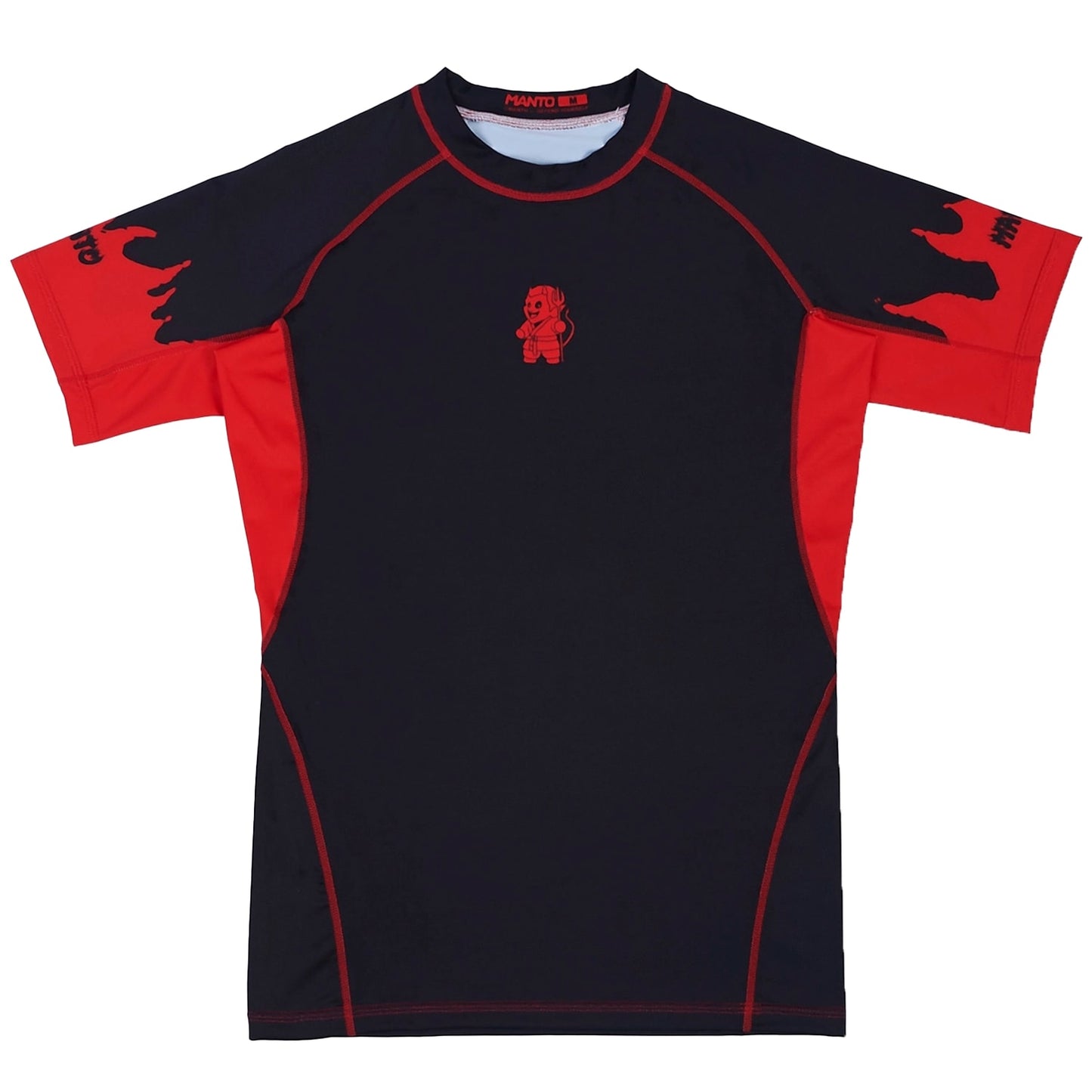 Koszulka termoaktywna Manto Rashguard Hell - Black