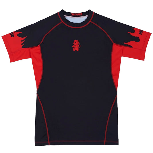Koszulka termoaktywna Manto Rashguard Hell - Black