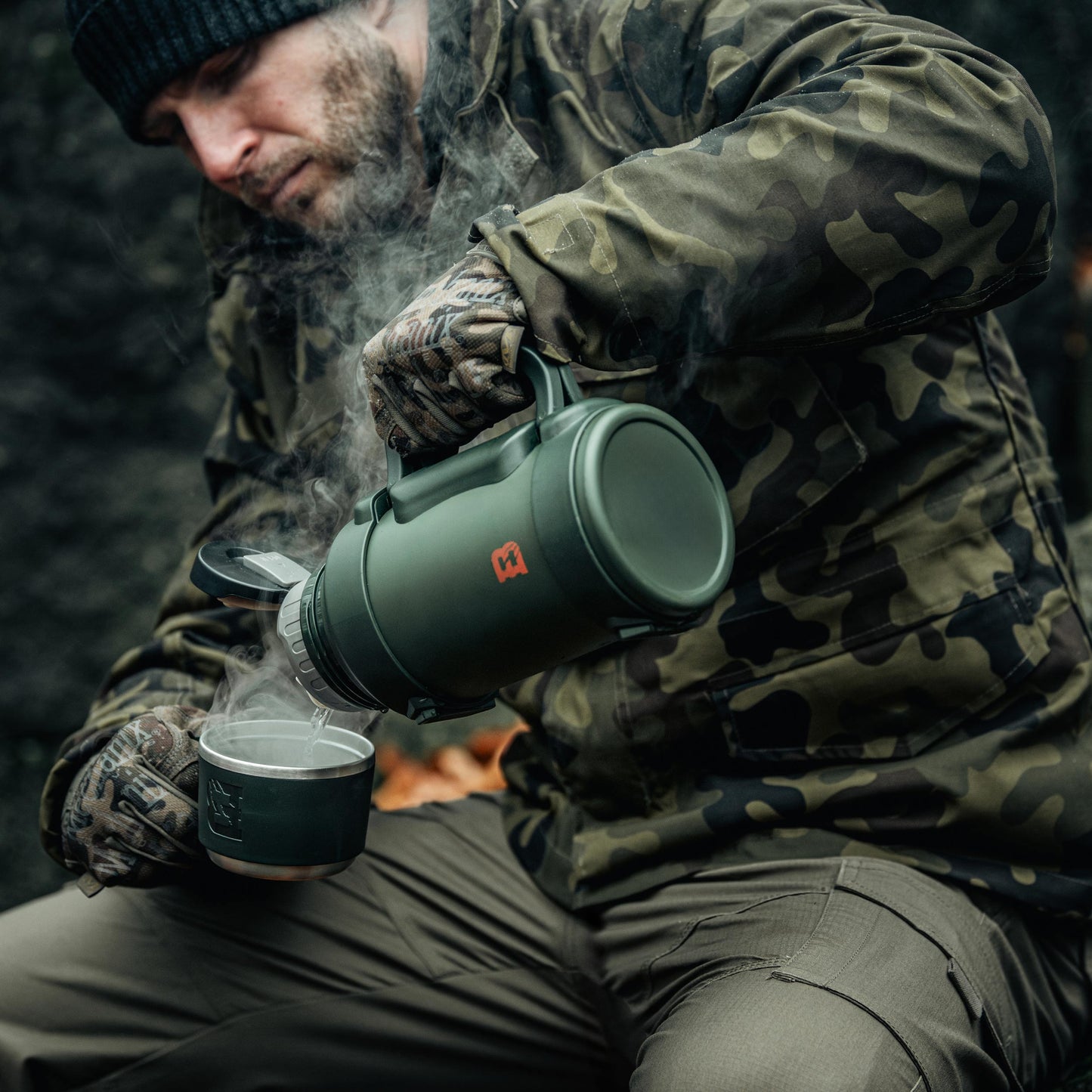 Termos Badger Outdoor Big Boy 1,3 l - Olive