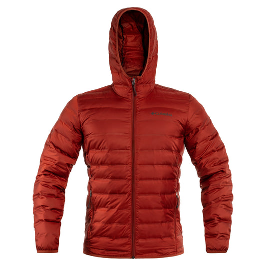 Kurtka Columbia Lake 22 Down Hooded Jacket - Warp Red
