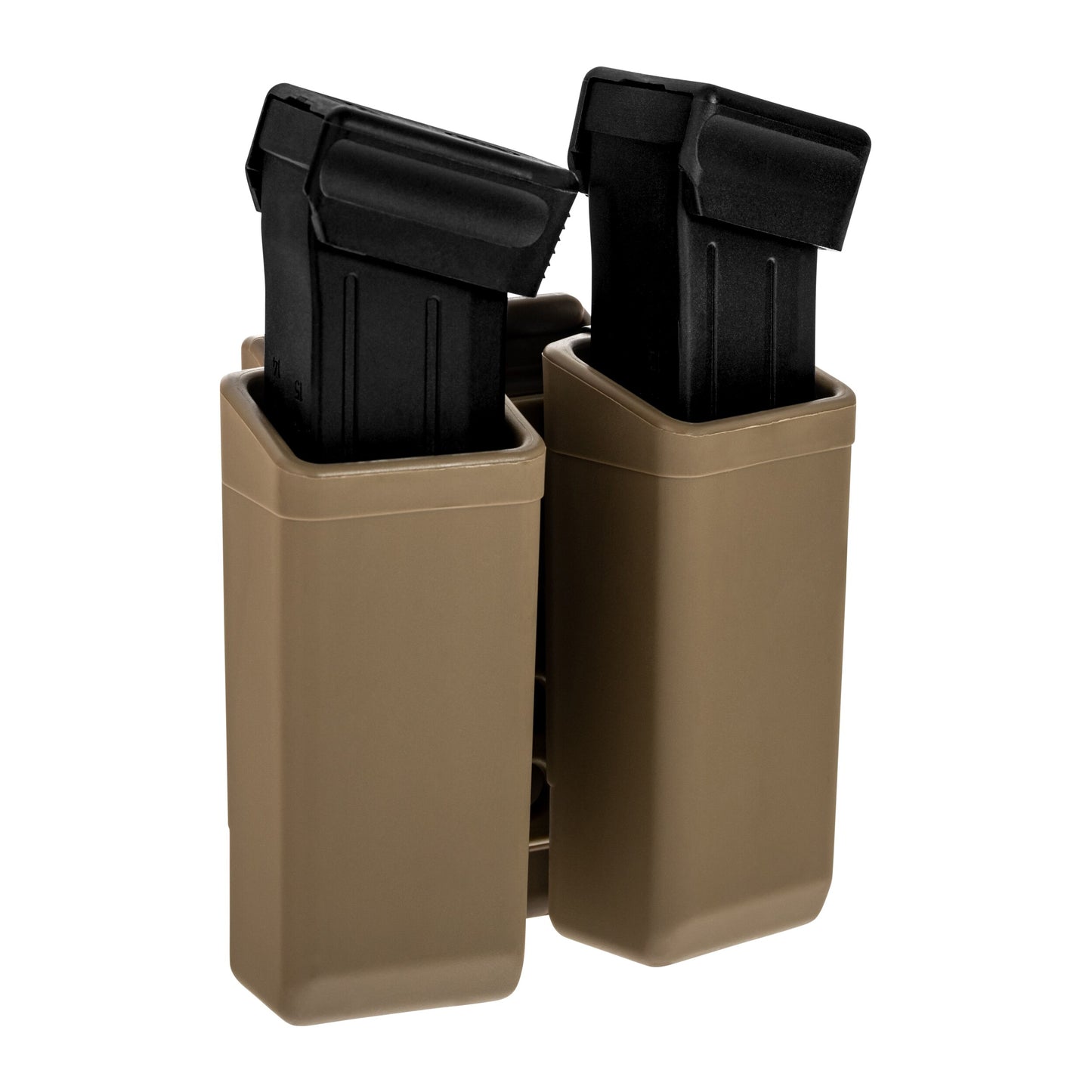 Podwójna ładownica obrotowa ESP z montażem UBC-07 Clip na magazynki MP5/UZI - Khaki