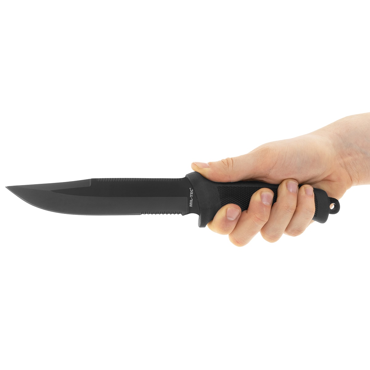 Nóż Mil-Tec Combat Knife Rubber Handle - Black