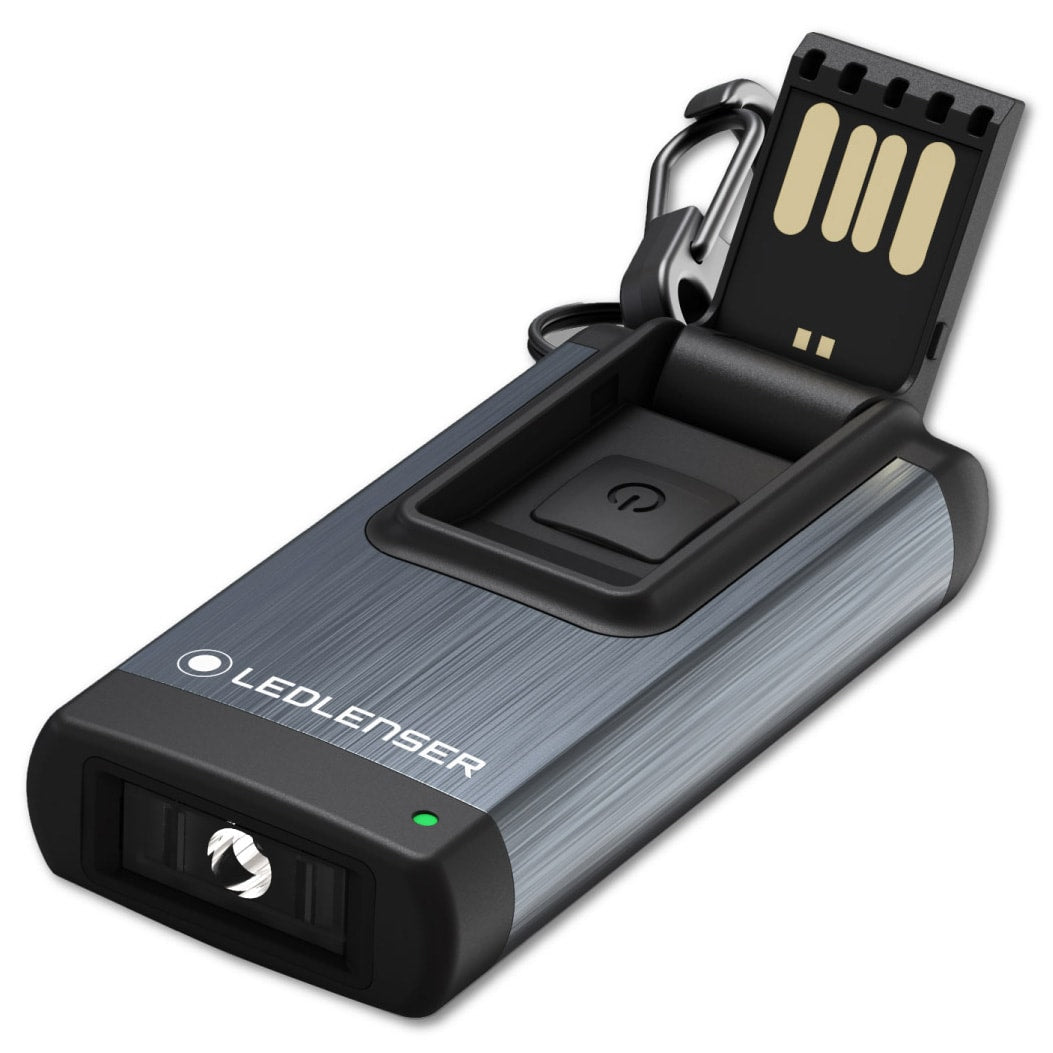 Latarka brelok Ledlenser K4R Gray - 120 lm