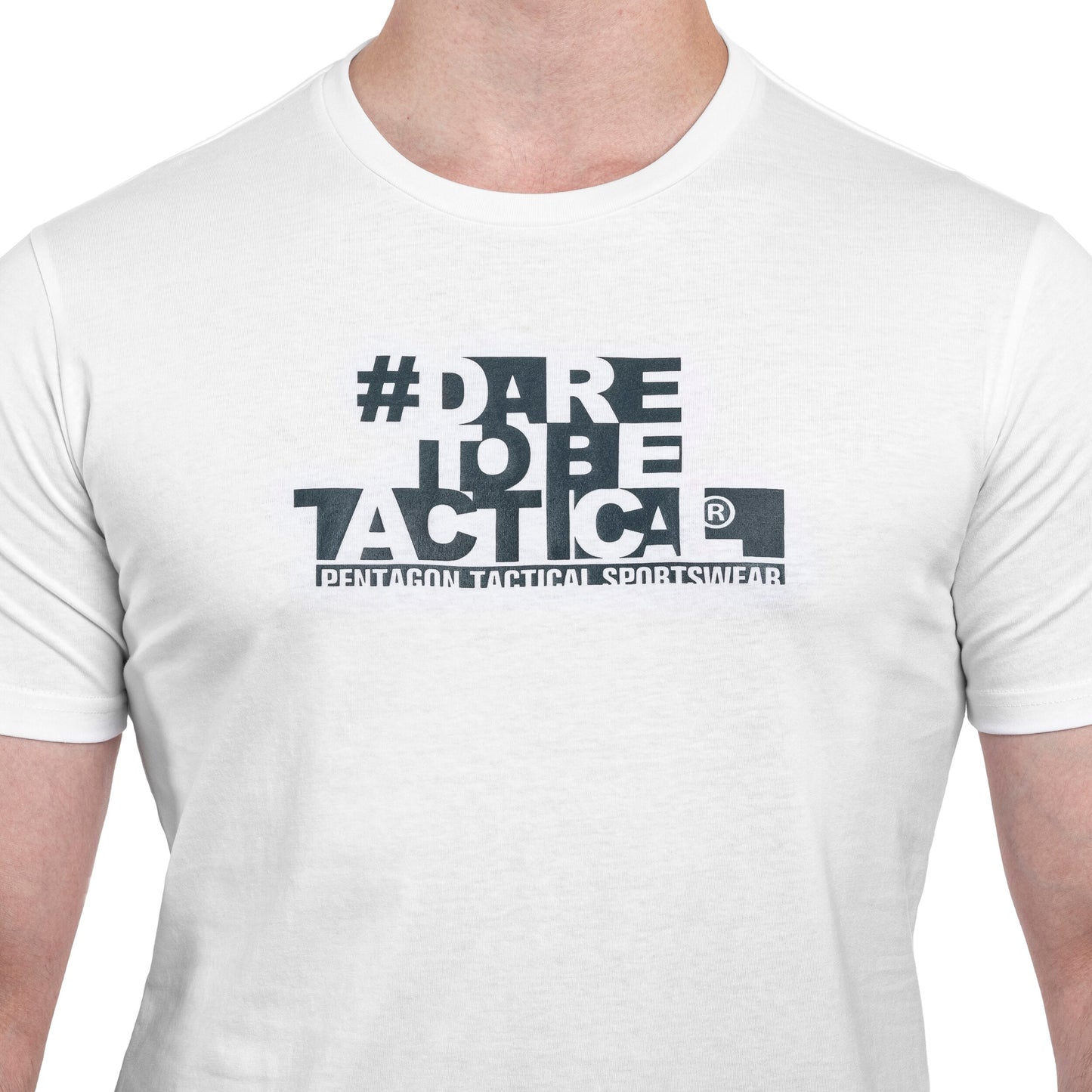 Koszulka T-shirt Pentagon Ageron "Hashtag" - White
