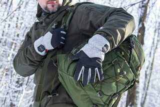 Rękawice taktyczne Mechanix Wear ColdWork Guide - Black/Grey