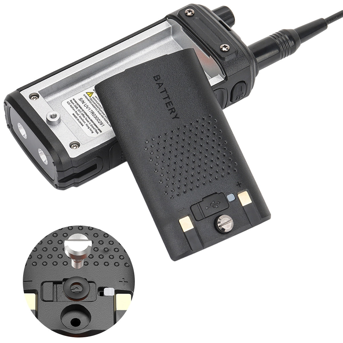 Radiotelefon Baofeng UV-17E 5W - Green