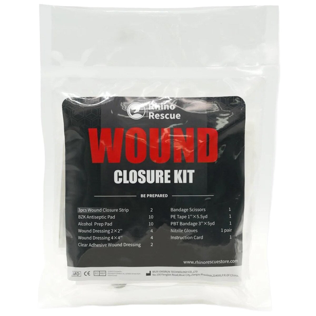 Zestaw do opatrywania ran Rhino Rescue Wound Closure Kit