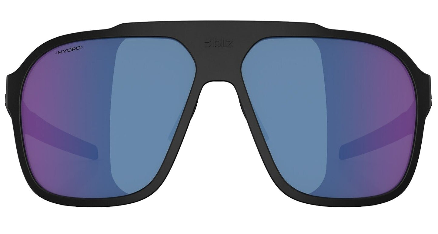 Okulary przeciwsłoneczne Bliz A002 - Matte Black/Blue