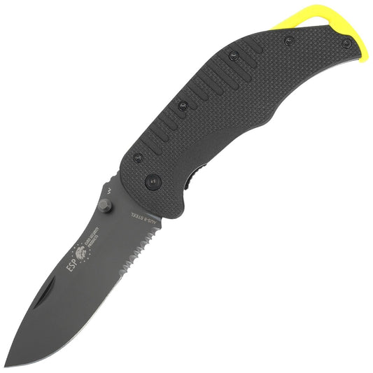 Nóż składany ESP EK-BY-01-S - Black/Yellow
