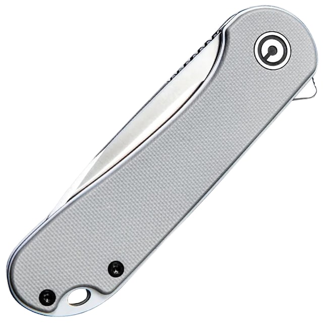 Nóż składany Civivi D2 Elementum Flipper C907B - Satin/Grey G10
