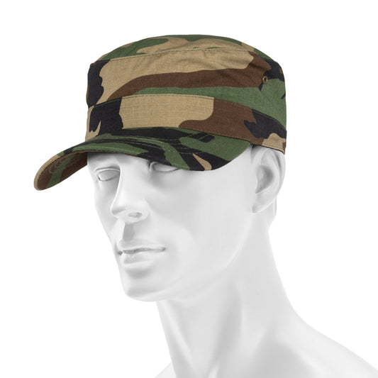 Czapka patrolówka Helikon Combat PolyCotton Rip-Stop - US Woodland