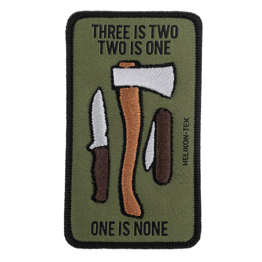 Naszywka Helikon One is none Patch - Green