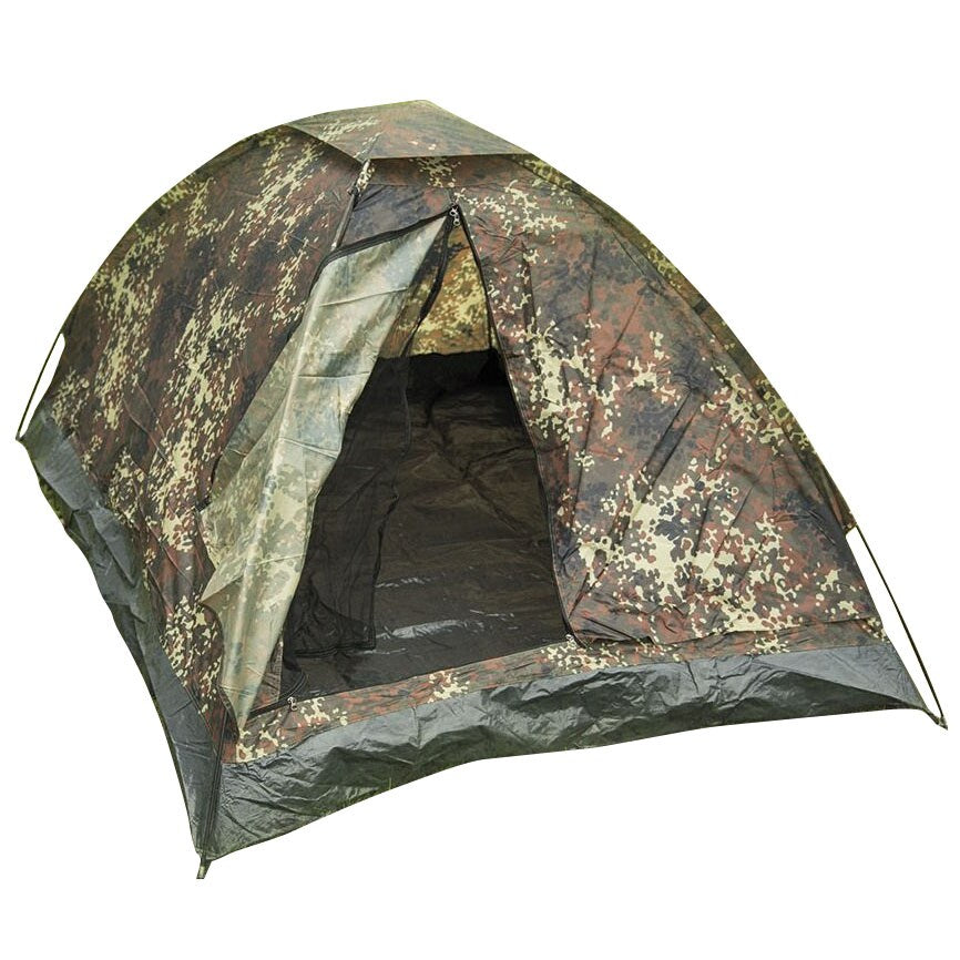 Namiot 3-osobowy Mil-Tec Iglu Standard - Flecktarn