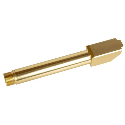 Lufa zewnętrzna Nine Ball 2 Way Fixed Non-Recoiling do replik Umarex Glock 17 - złoty