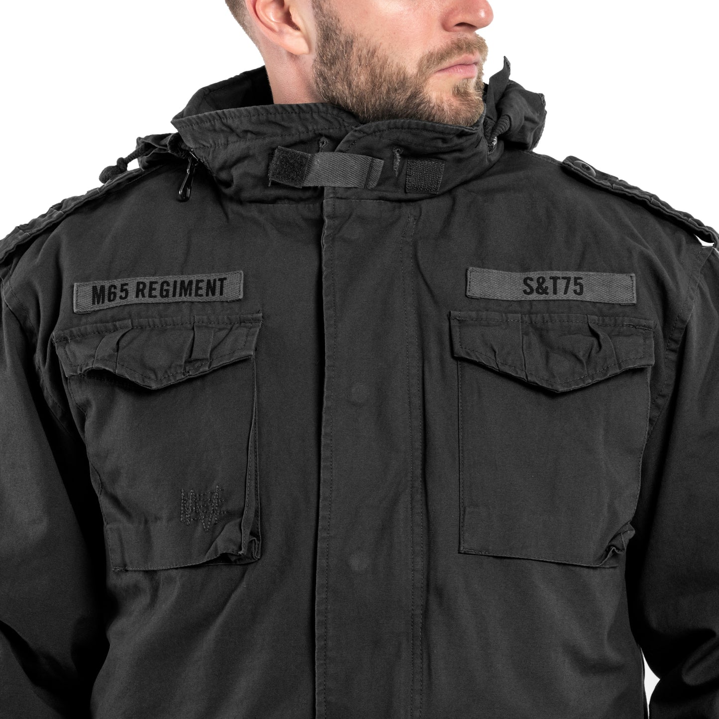 Kurtka Surplus M65 Giant Regiment - Black