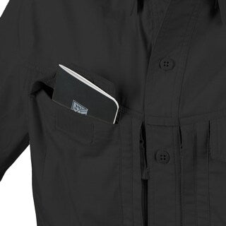 Koszula Helikon Defender Mk2 PolyCotton Ripstop Short Sleeve - Black