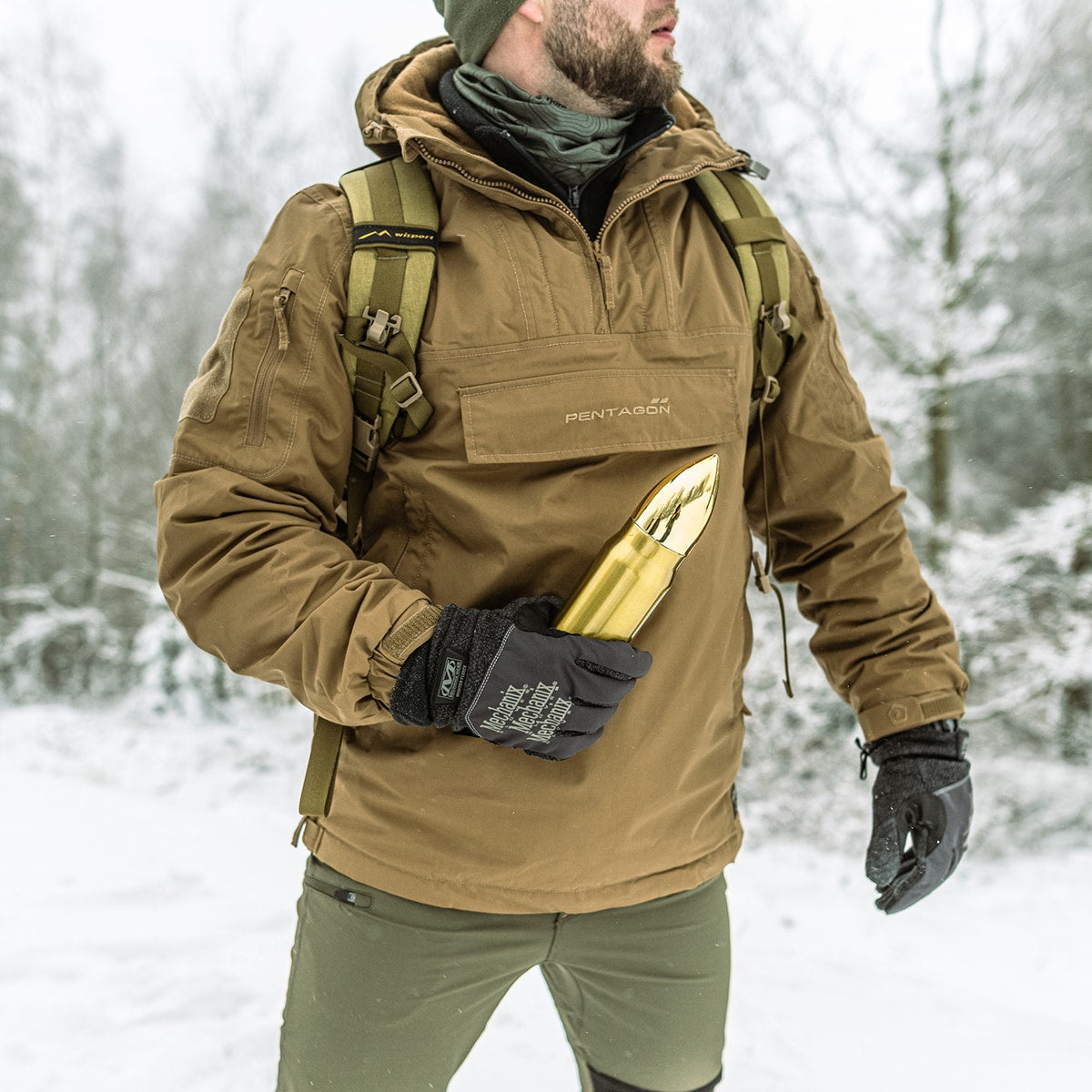 Termos Badger Outdoor Bullet Brass 0,5l