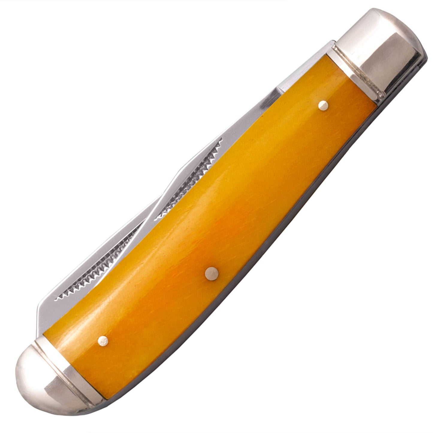 Nóż składany Cold Steel Mini Trapper 8Cr13MoV - Yellow Bone