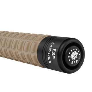 Pałka teleskopowa ESP Easy Lock Button hartowana 16" Khaki/Black