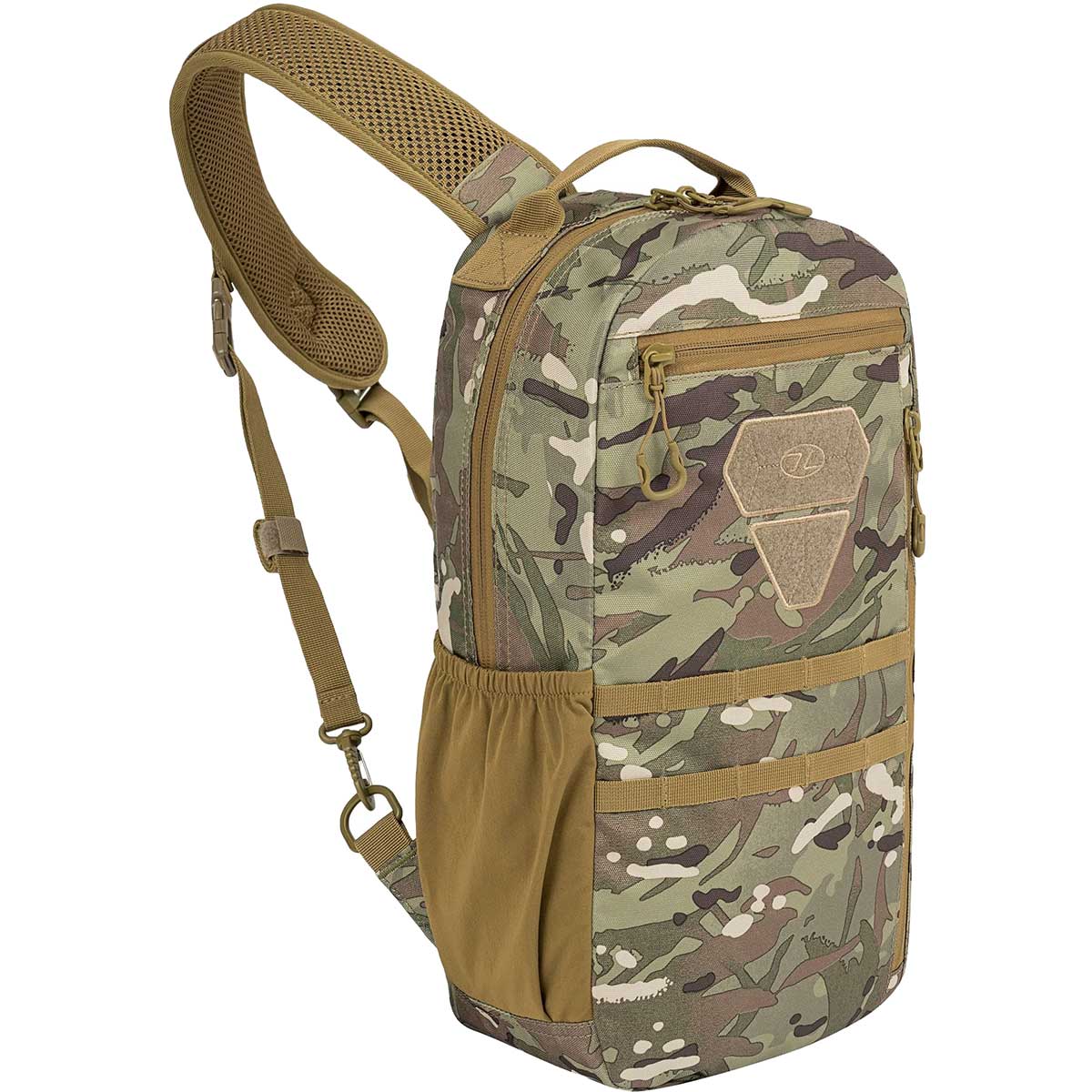 Plecak Highlander Forces Scorpion Gearslinger 12 l - Arid MC Camo