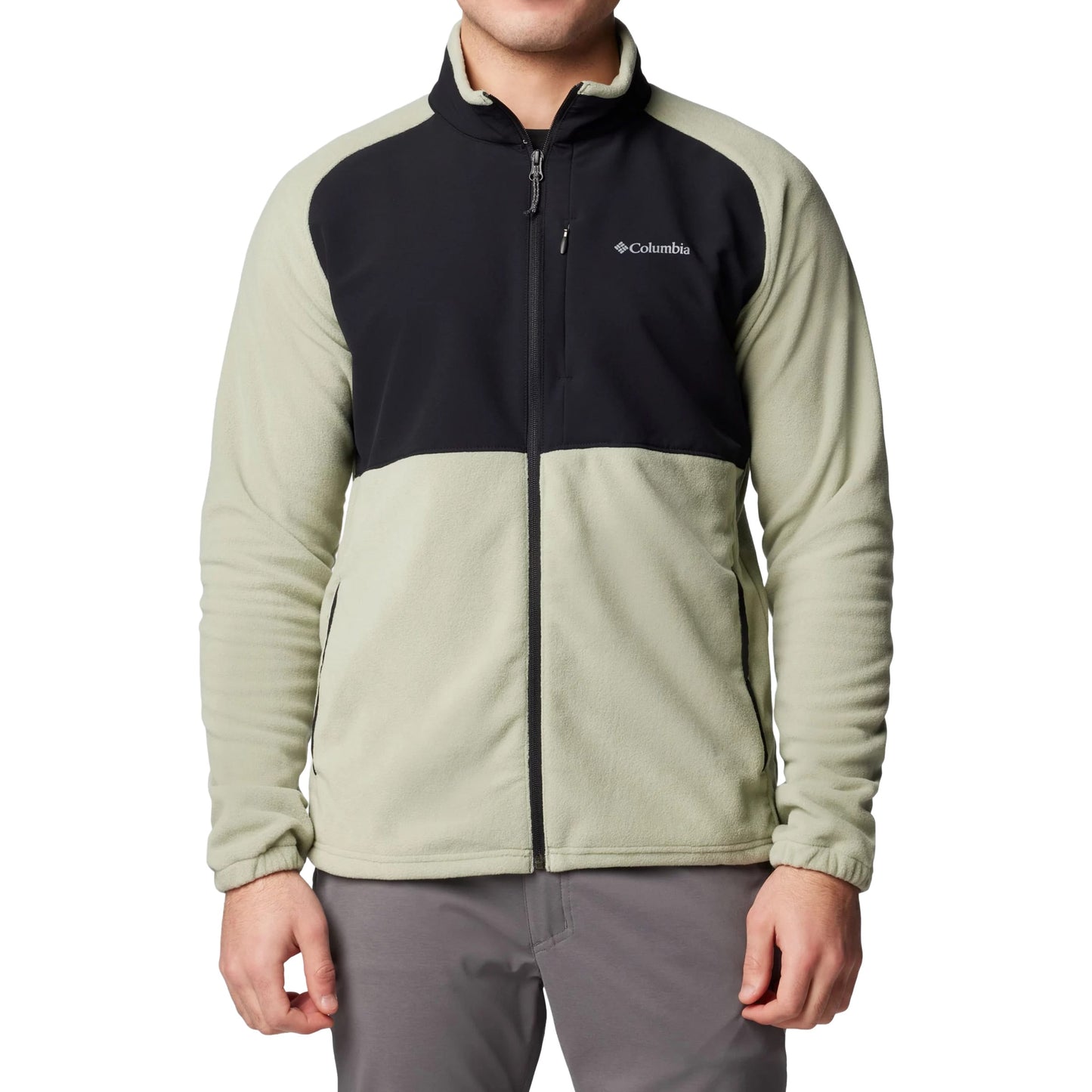 Polar Columbia Sage Peak Fleece - Safari/Black