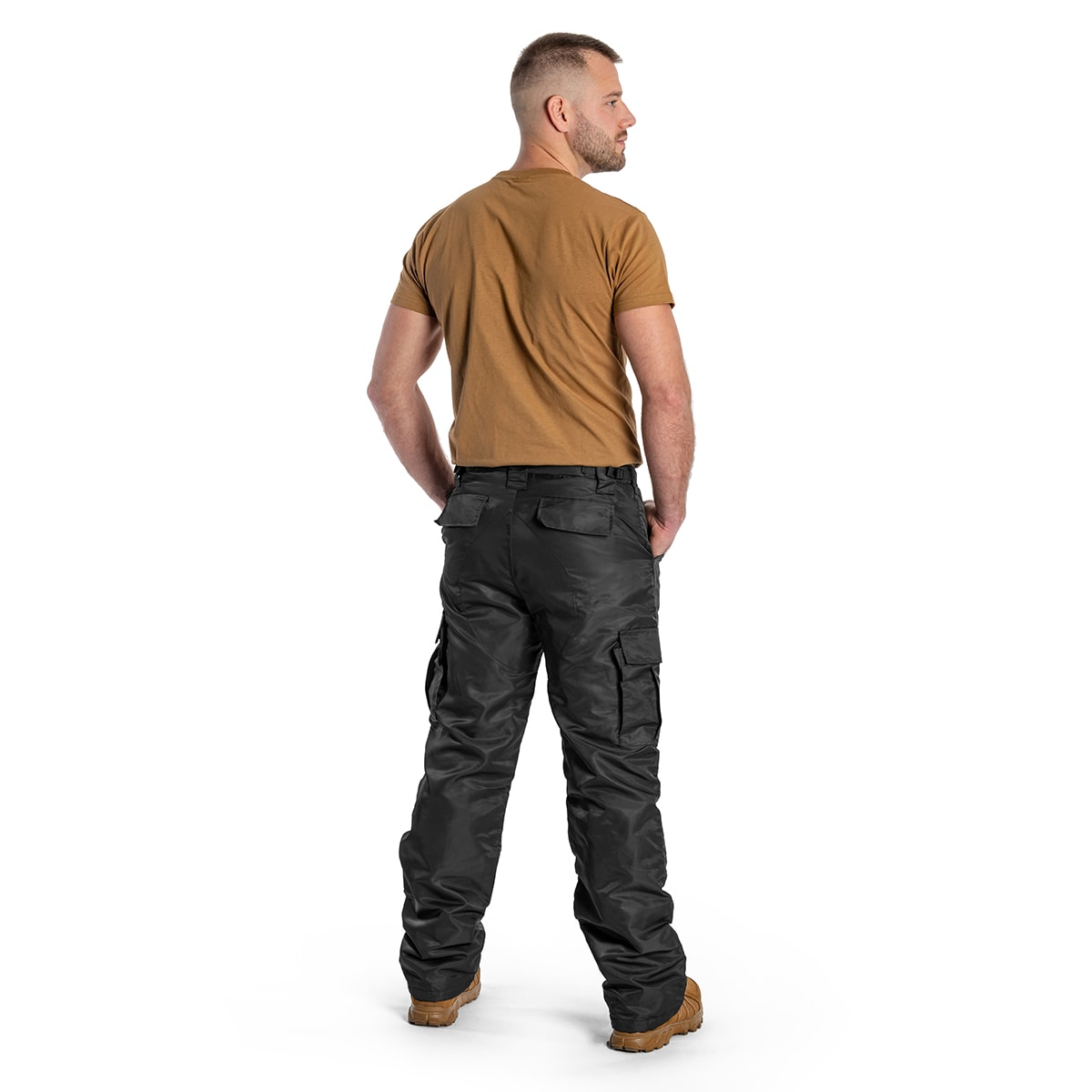 Spodnie ocieplane Brandit Thermo Pants Next Generation - Black