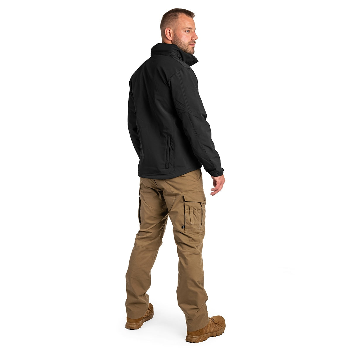 Kurtka Highlander Forces Tactical Softshell - Black